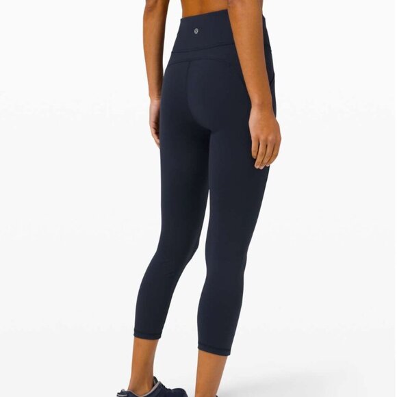 Lululemon Invigorate High-Rise Crop 23" True Navy - Picture 6 of 6